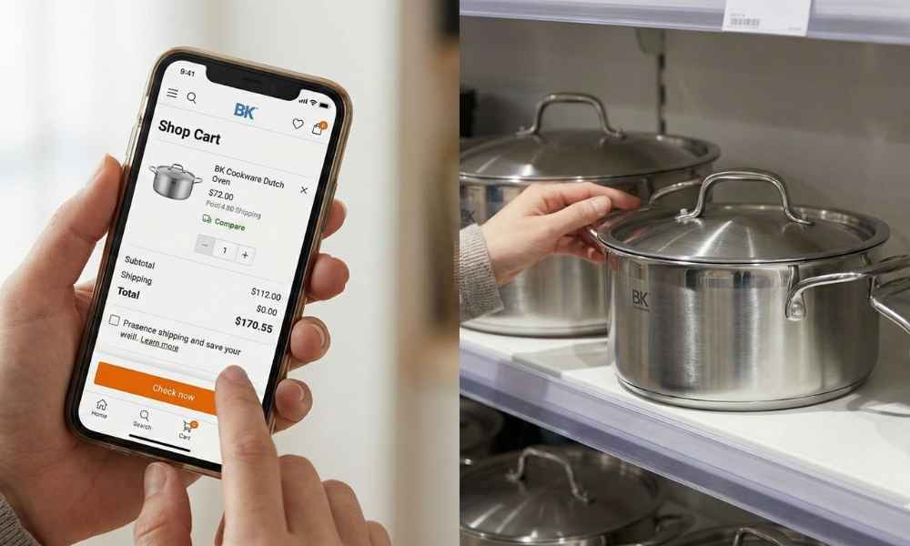 Buying BK Cookware in Physical Stores