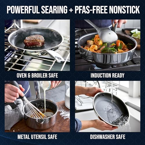 Blue Diamond Hybrid Nonstick Set