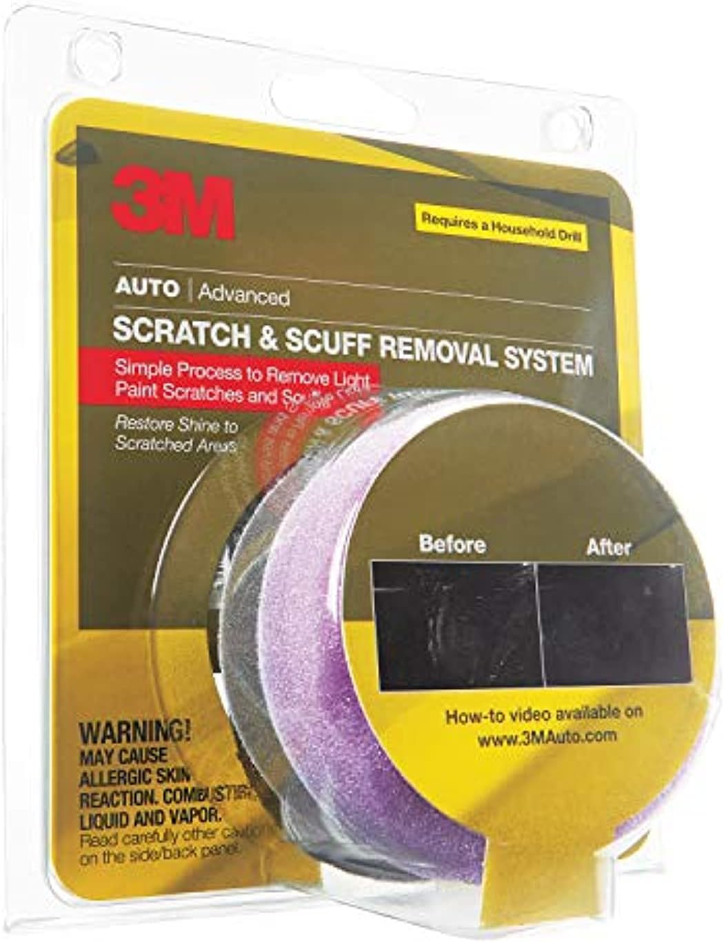 3M 39071 Professional Scratch Removal System Kit for Automotive & Hous