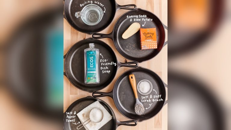 How to Deep Clean Cast Iron Skillet