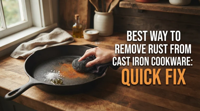Best Way To Remove Rust From Cast Iron Cookware