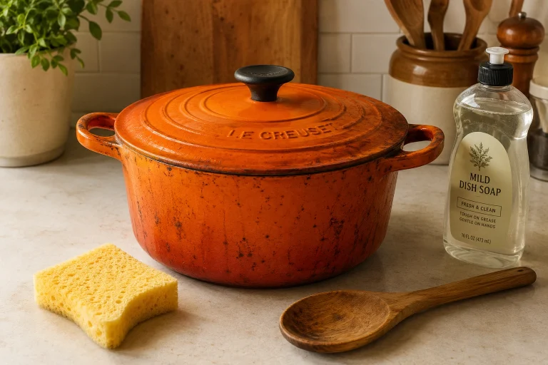 How to Clean Le Creuset Cast Iron Cookware