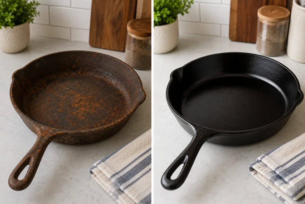 How to Keep Cast Iron Cookware from Rusting