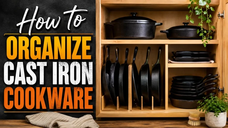 How to Organize Cast Iron Cookware