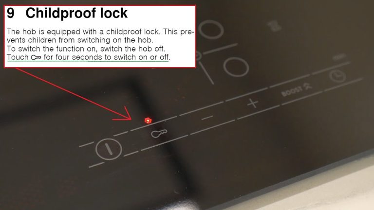 Bosch Induction Cooktop How To Unlock