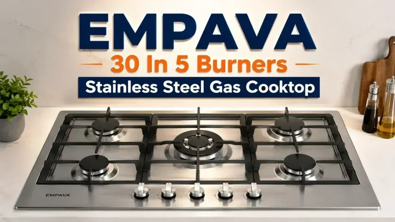 Empava 30 In 5 Burners Stainless Steel Gas Cooktop
