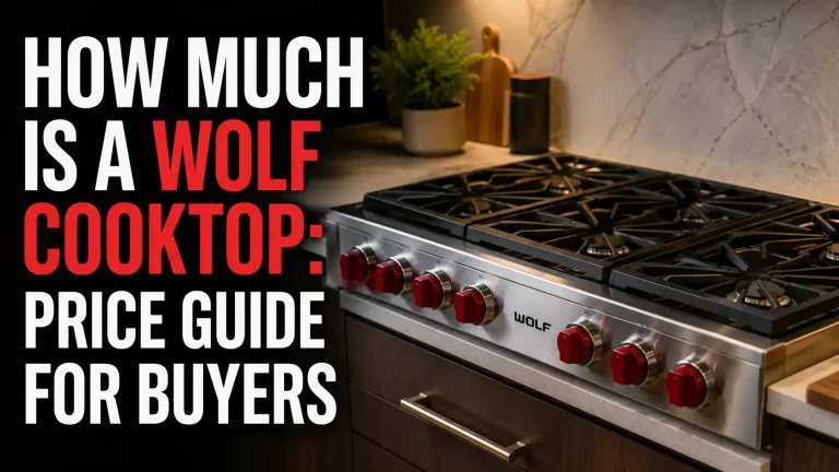 How Much Is A Wolf Cooktop