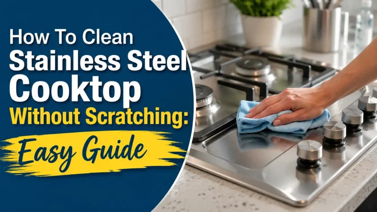 How To Clean Stainless Steel Cooktop Without Scratching