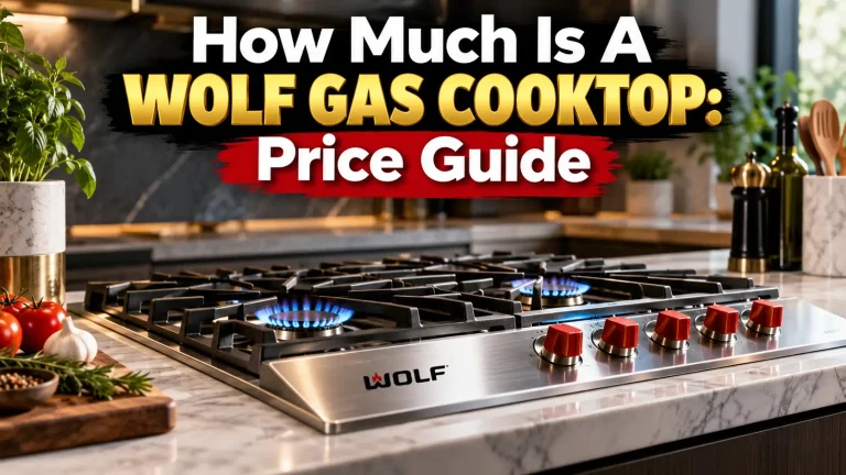 How Much Is A Wolf Gas Cooktop