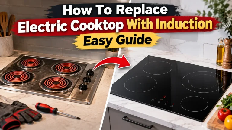 How To Replace Electric Cooktop With Induction
