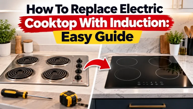 How To Replace Electric Cooktop With Induction
