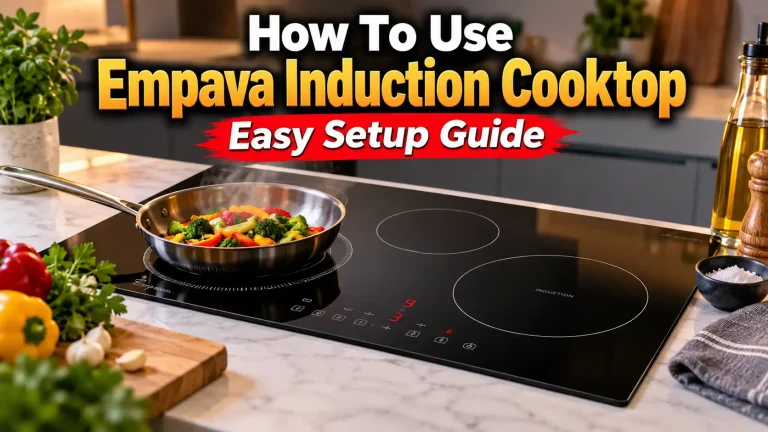 How To Use Empava Induction Cooktop