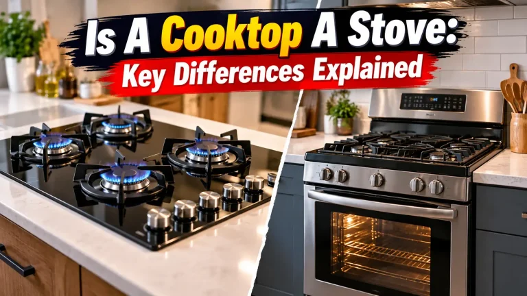 Is A Cooktop A Stove